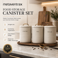 metaventrafit™ Food Storage Canister Set
