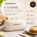 metaventrafit™ Ceramic Butter Dish